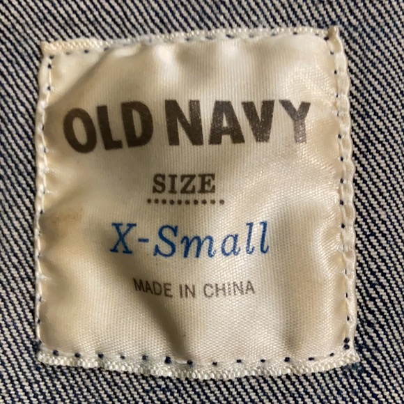 Tailored Cotton Jean Jacket by Old Navy. Size XS - Picture 5 of 15